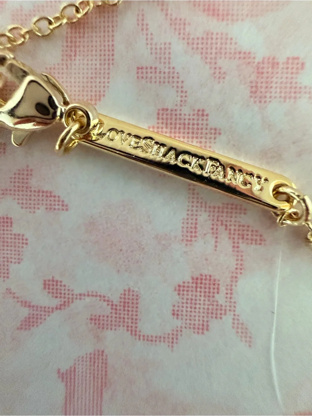LoveShackFancy x Kendra Scott Gold Bow Pearl Drop Necklace Gift Set